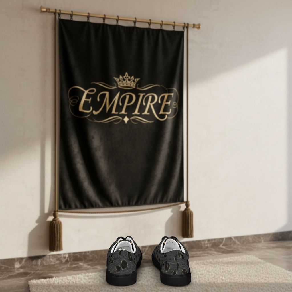 Sneakers Léopard Empire - Dos
