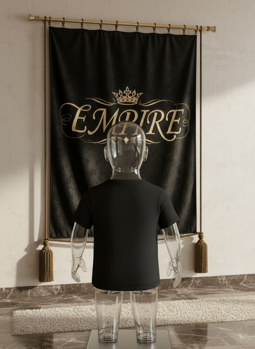 T-shirt bébé garçon EMPIRE Young Royalty - Vue de dos