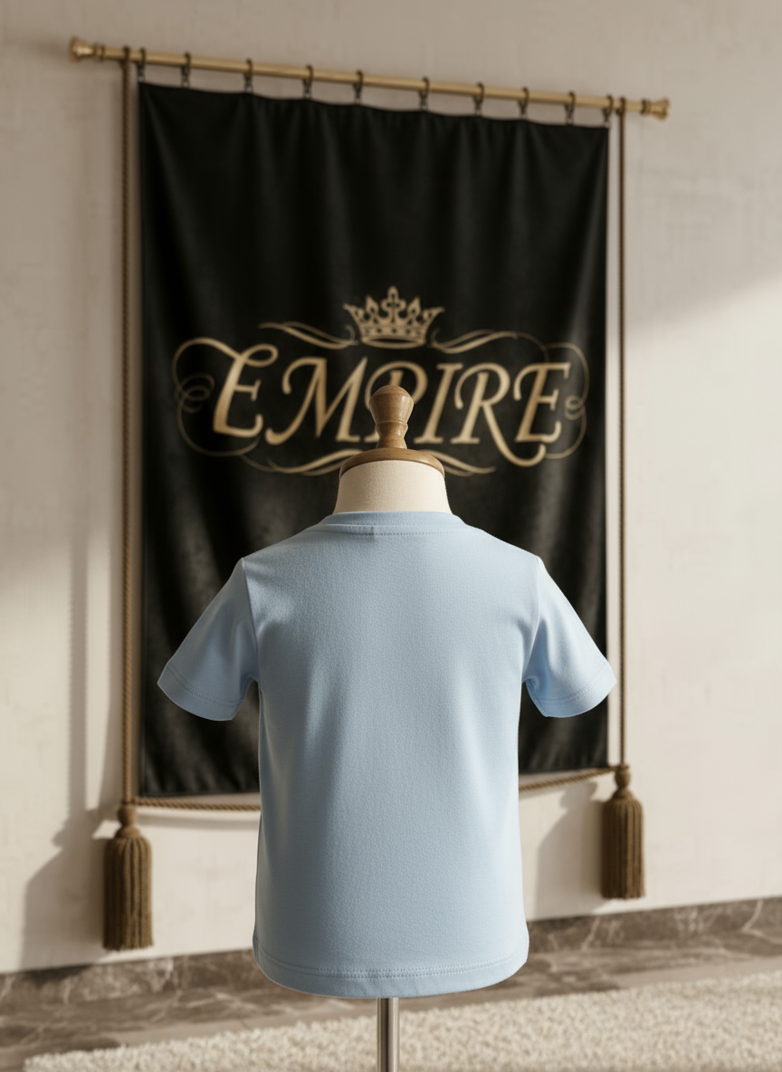 T-shirt bébé garçon ourson royal EMPIRE - Vue de dos