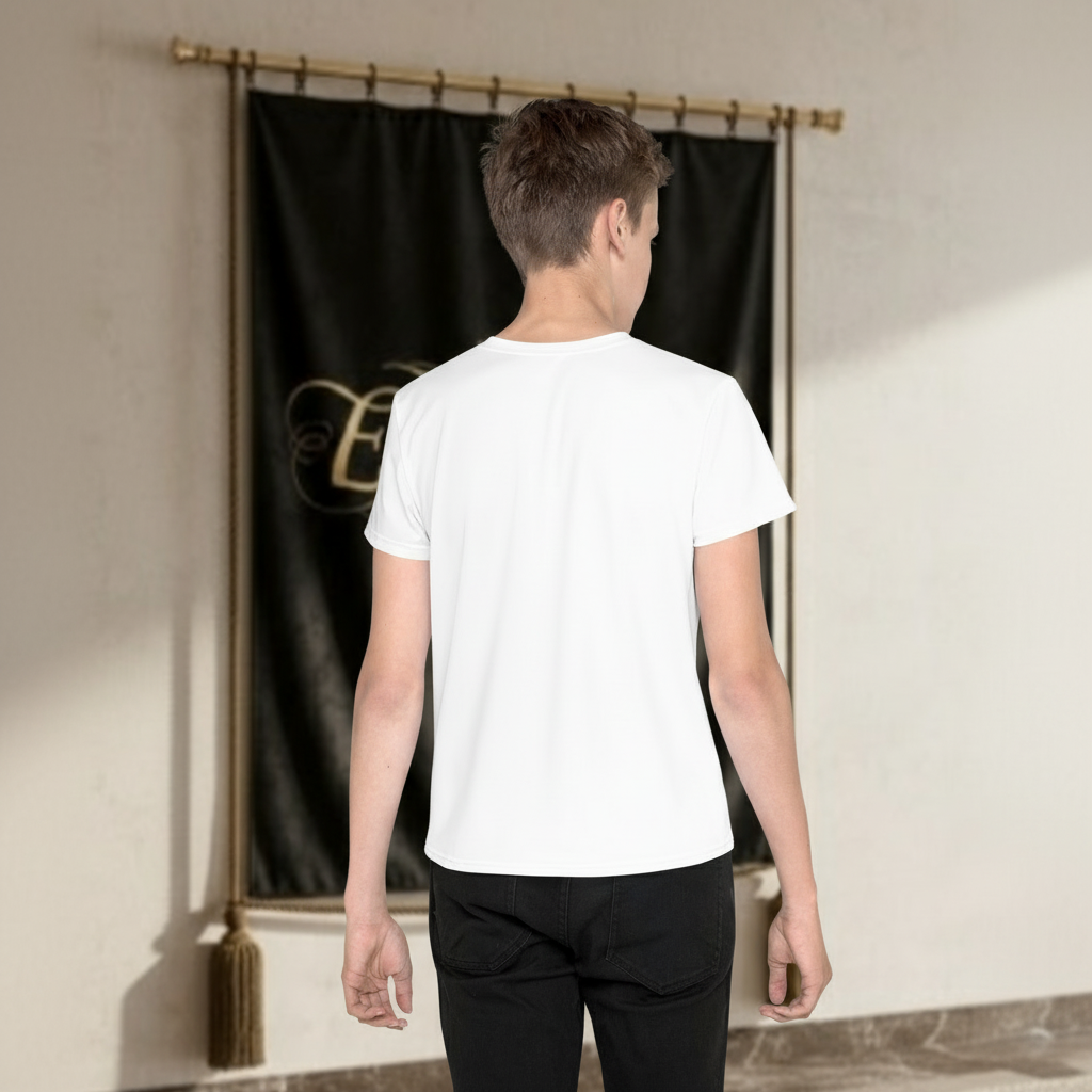 T-shirt blanc - Vue de dos