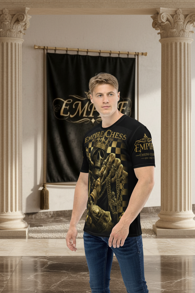 T-shirt Empire Chess Homme - Manche gauche