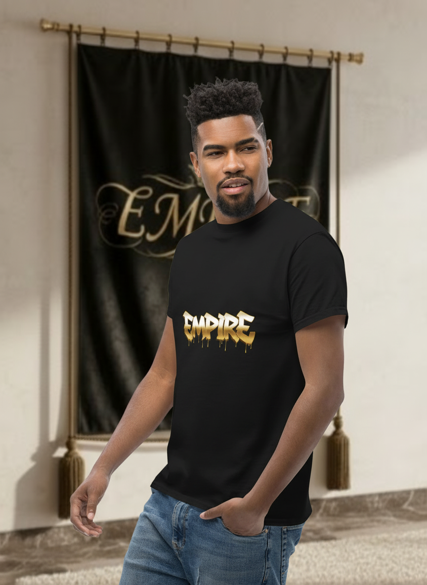 T-shirt EMPIRE Gold Drip - Vue face