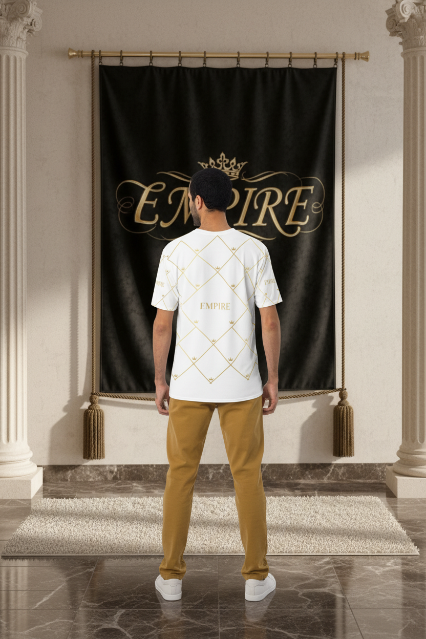 T-shirt Empire Lattice Homme - Dos