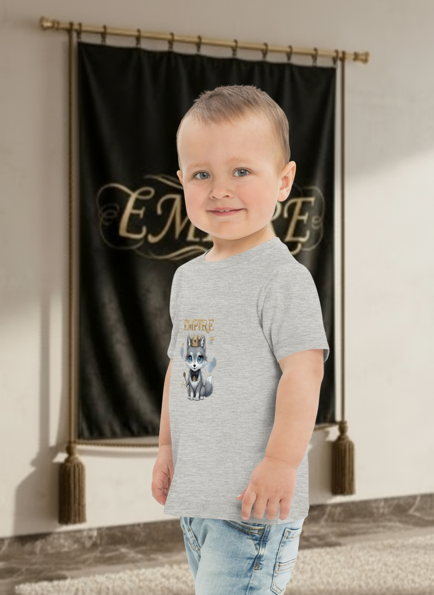 T-shirt enfant garçon chaton EMPIRE - Vue de profil
