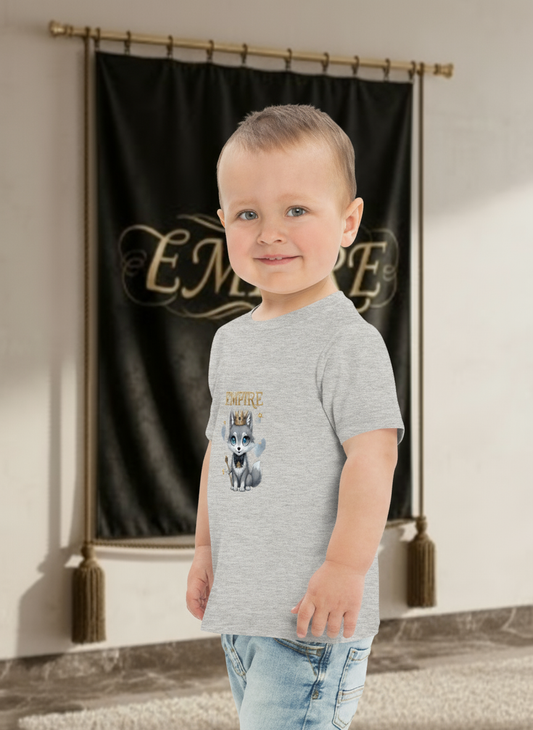 T-shirt enfant garçon chaton EMPIRE - Vue de profil