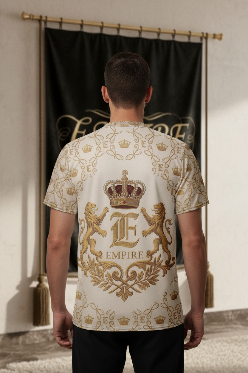 T-shirt Royal Crème Empire - Dos