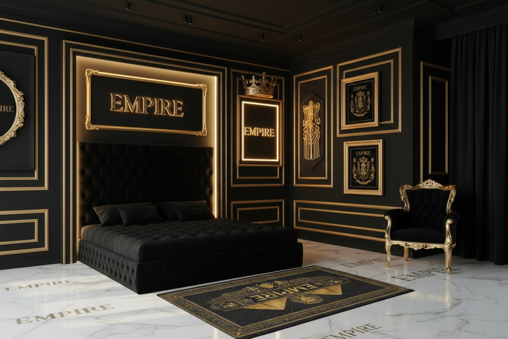 Tapis EMPIRE égyptien vue complète - Empire Palace