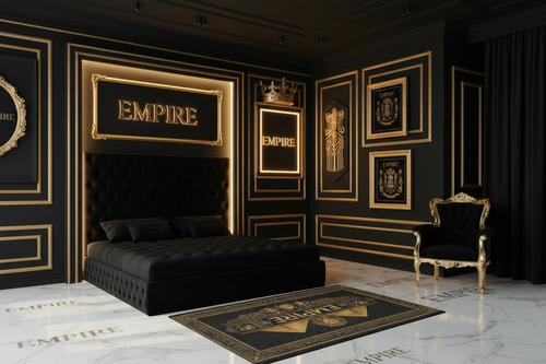 Tapis EMPIRE égyptien vue complète - Empire Palace