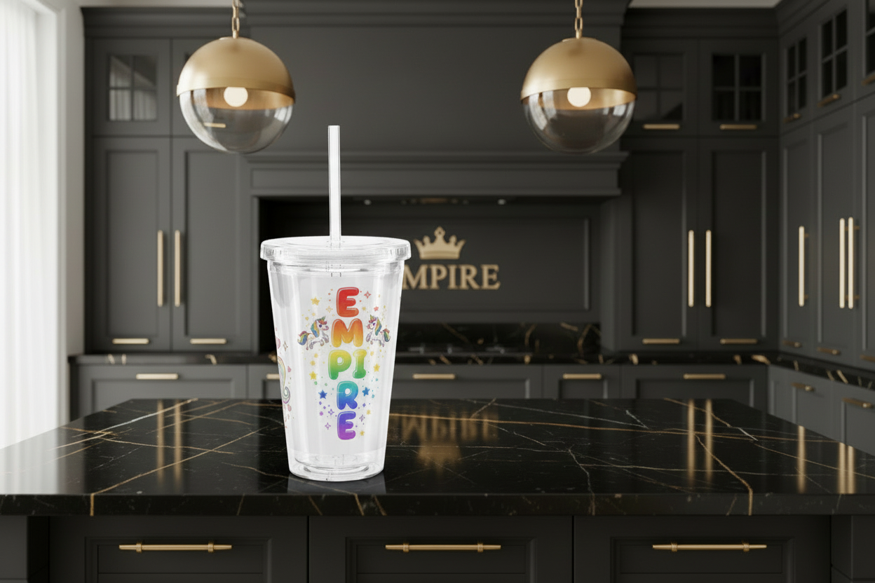 Tumbler Licorne Empire - Mockup 1