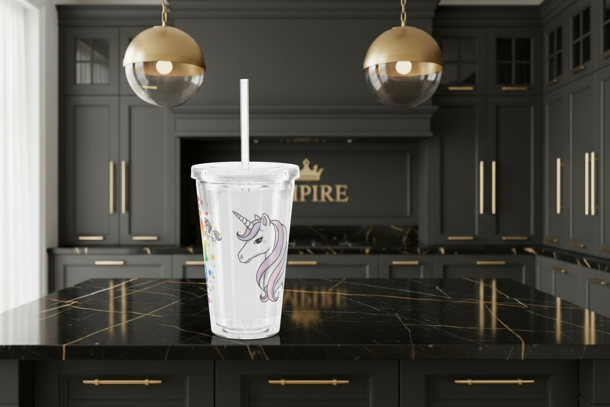 Tumbler Licorne Empire - Mockup 2