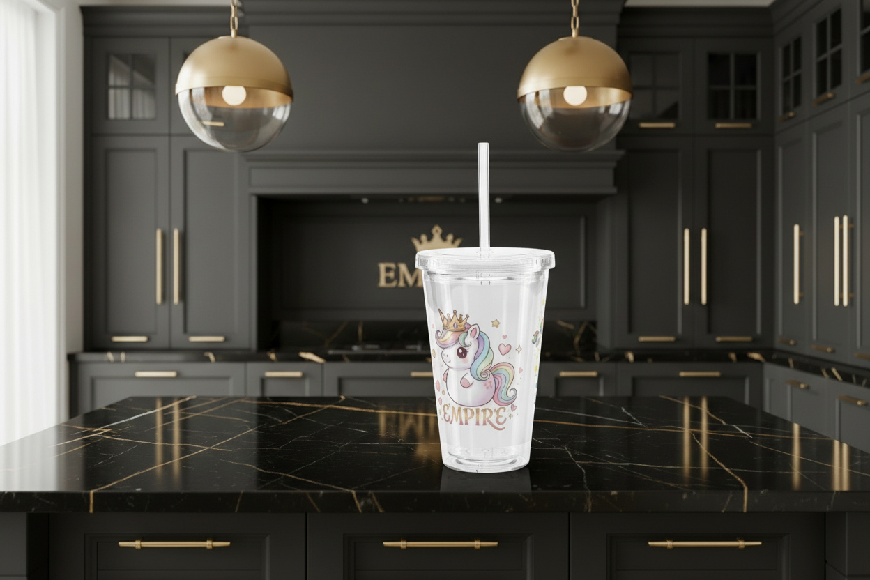 Tumbler Licorne Empire - Mockup 3