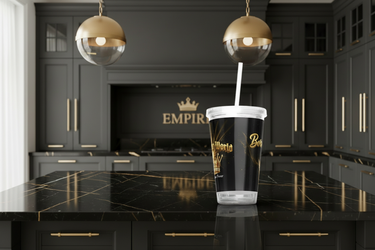 Tumbler Rule Your World - Mockup 1