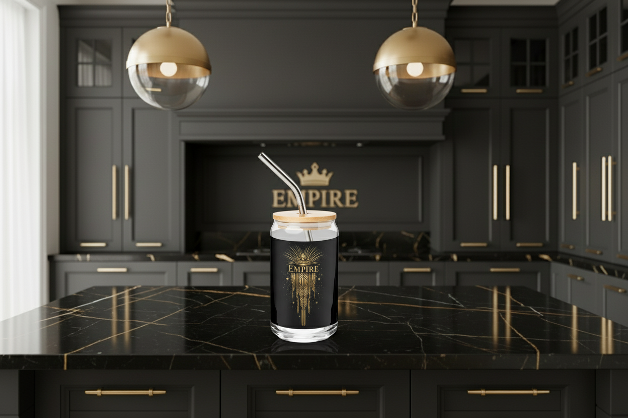 Verre Empire Art Déco - Mockup 1